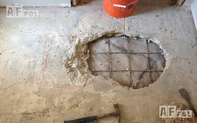 Бетонные полы - Ремонт бетонных полов